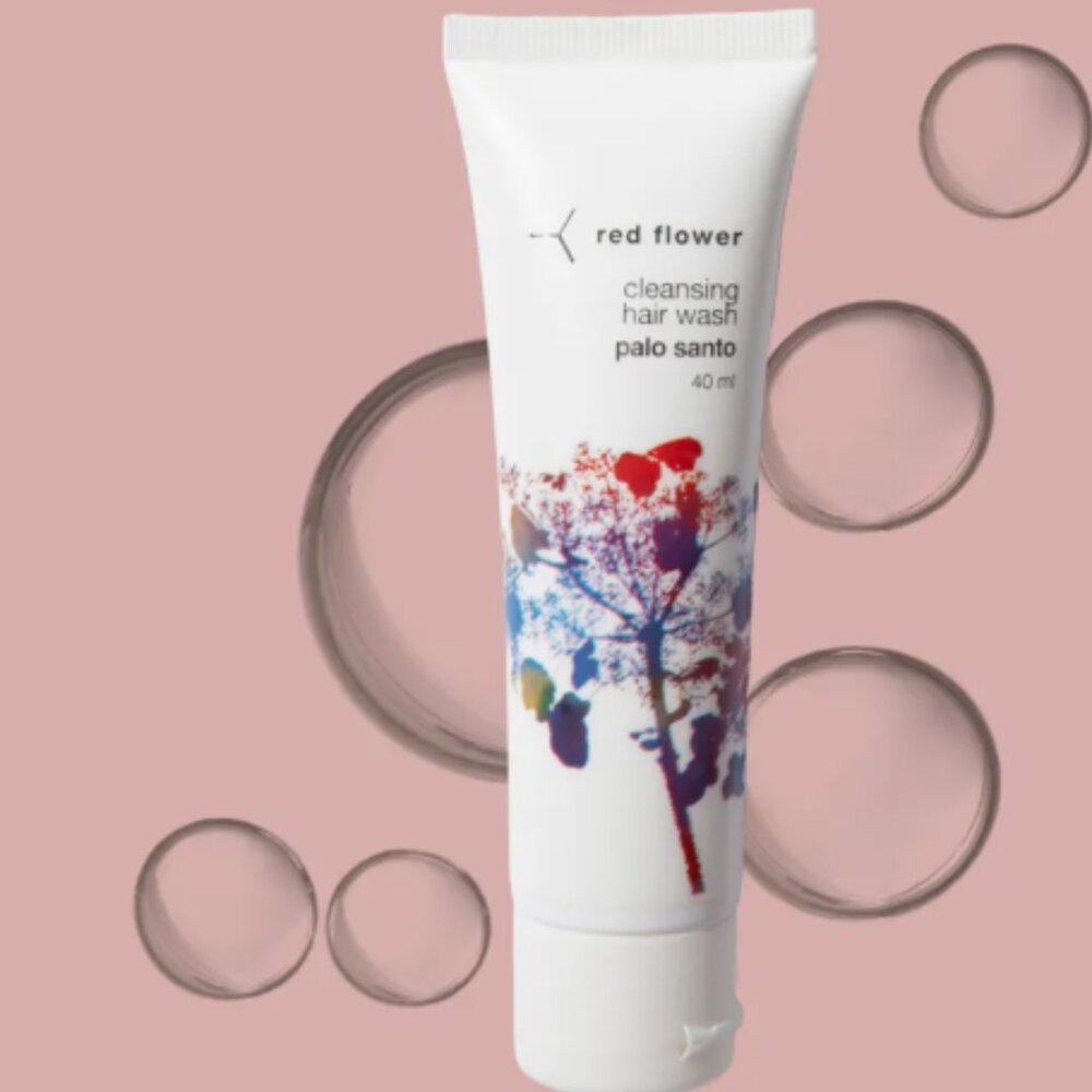 Red‎ Flower Cleansing Hair Wash